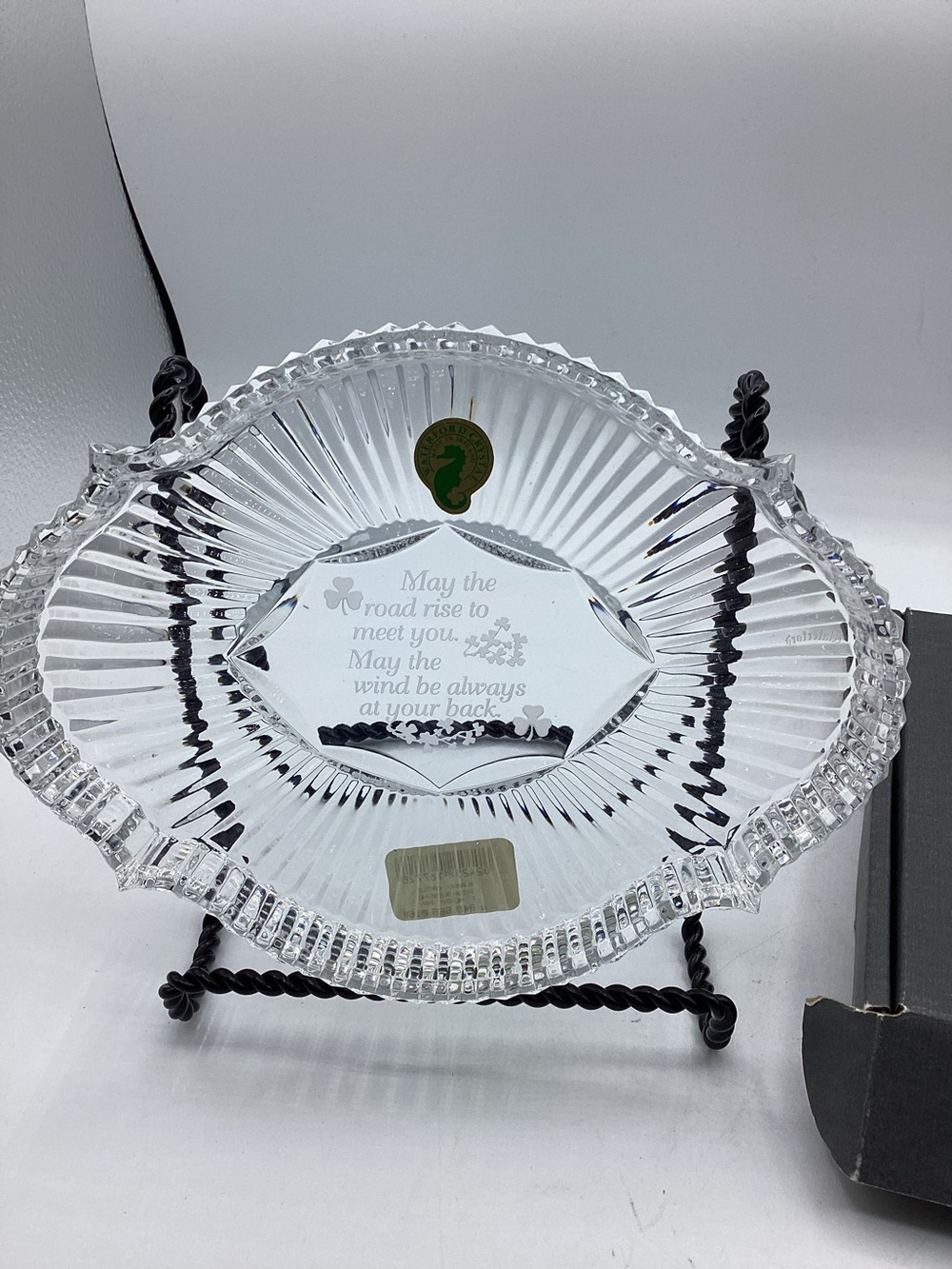 Waterford Blarney Castle Irish Blessing 8” Accent Tray